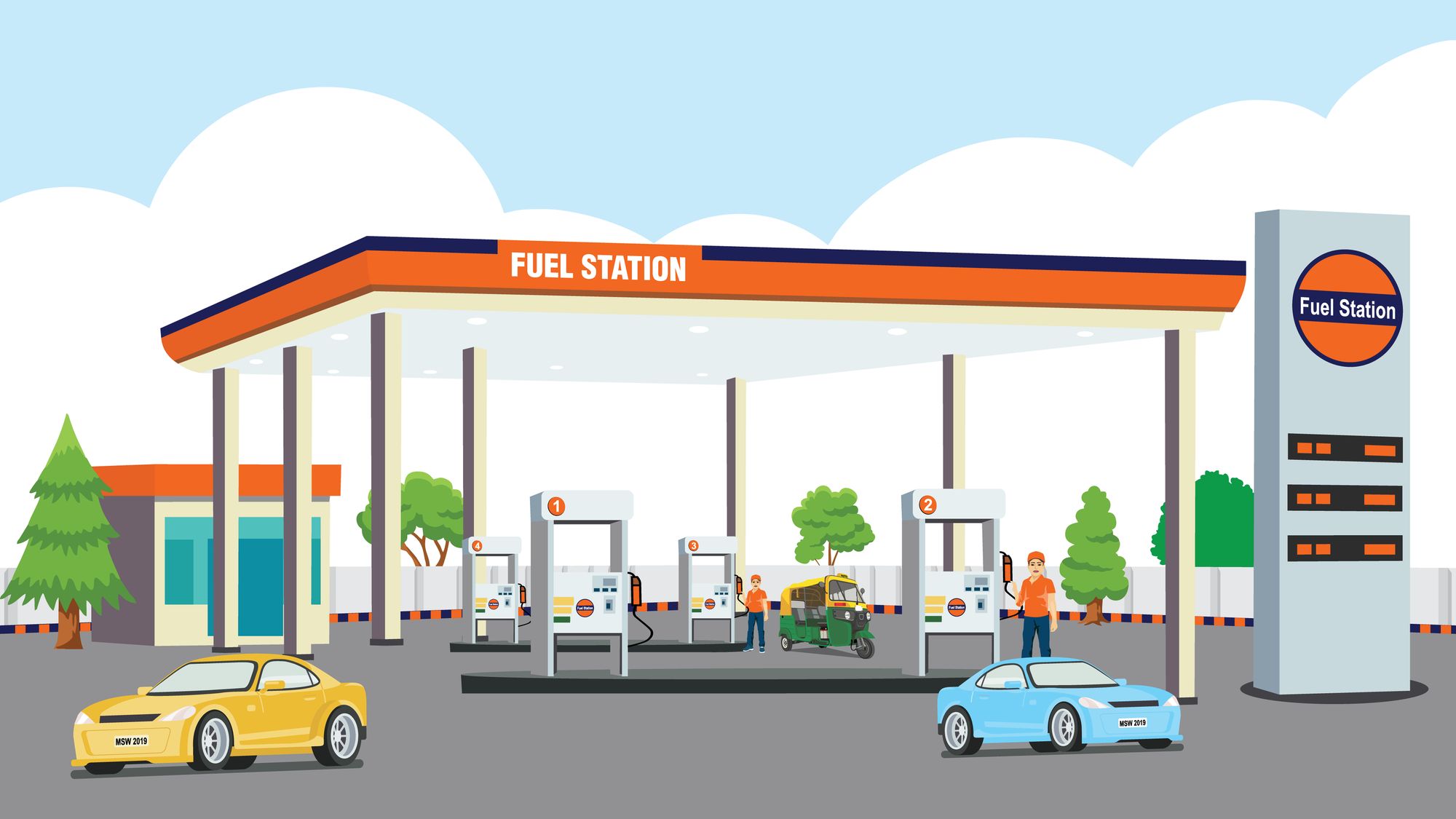 Payment Processing for Fuel pumps in India I rtgspay